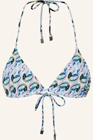 Tory Burch Triangel-Bikini-Top blau