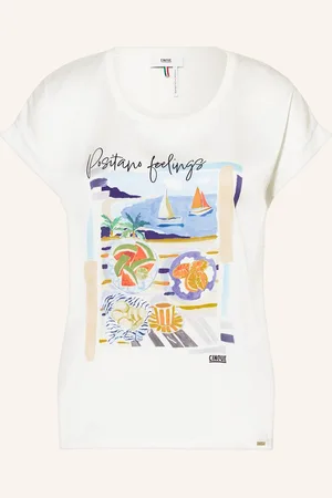 Cinque T-Shirt Ciposano Im Materialmix