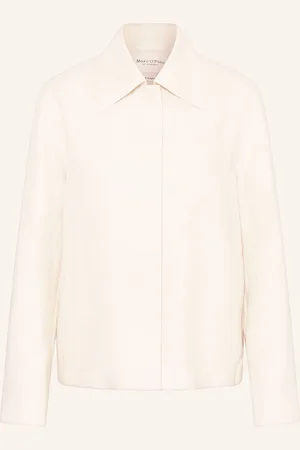 Marc O’ Polo Overjacket Mit Leinen weiss