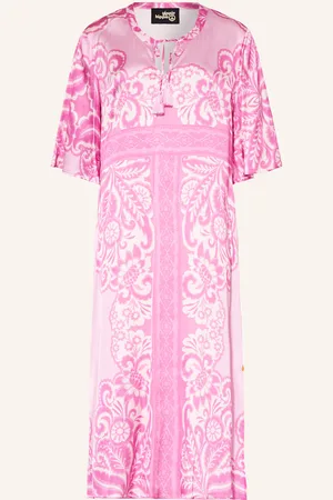 yippie hippie Satinkleid Mit 3/4-Arm rosa