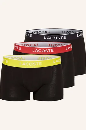 Lacoste 3er-Pack Boxershorts schwarz