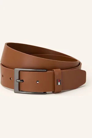 Tommy Hilfiger Ledergürtel Layton braun