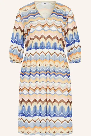 Cinque Mesh-Kleid Cidakota Mit 3/4-Arm blau