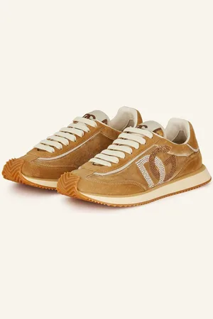 Dolce & Gabbana Sneaker Mit Schmucksteinen beige