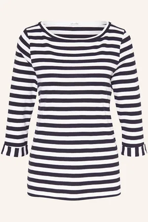 Efixelle Shirt Mit 3/4-Arm blau