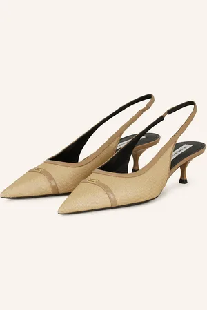 Victoria Beckham Slingpumps beige