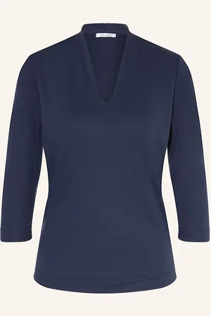 Efixelle Shirt Mit 3/4-Arm blau
