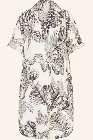 Angoor Leinenkleid schwarz