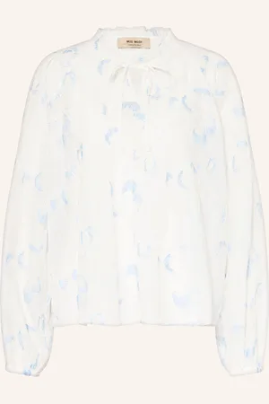 Mos Mosh Blusenshirt Mmeisara blau