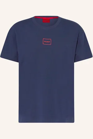 HUGO BOSS Schlafshirt Laze blau