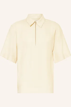 NN.07 Strick-Polohemd Bruno Regular Fit weiss