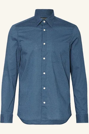 Marc O’ Polo Hemd Shaped Fit blau