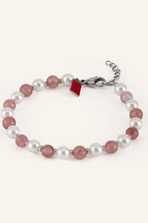 HUGO BOSS Armband beads4 rosa