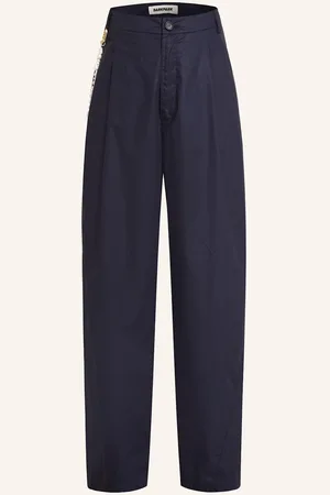 DARKPARK Marlenehose Phebe blau