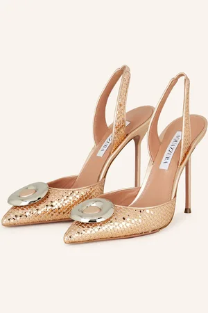 Aquazzura Slingpumps rosegold