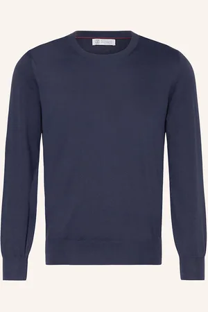 Brunello Cucinelli Pullover blau