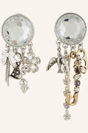 Marc Jacobs Ohrhänger The Grunge Glam Gem Earrings gold