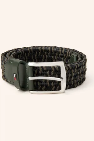 Tommy Hilfiger Ledergürtel Denton In Flechtoptik schwarz