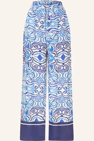 DARLING HARBOUR Marlenehose blau