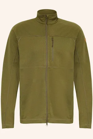 Fjällräven Midlayer-Jacke Abisko gruen