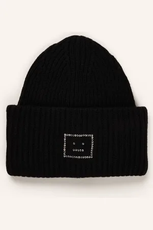 Acne Studios Mütze Mit Schmucksteinen