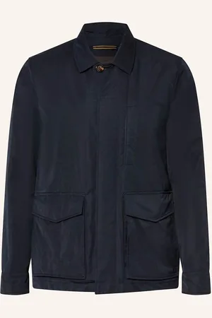 MOORER Fieldjacket Eden blau