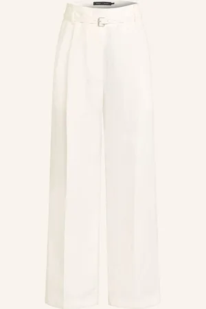 Proenza Schouler Marlenehose Jules Mit Leinen