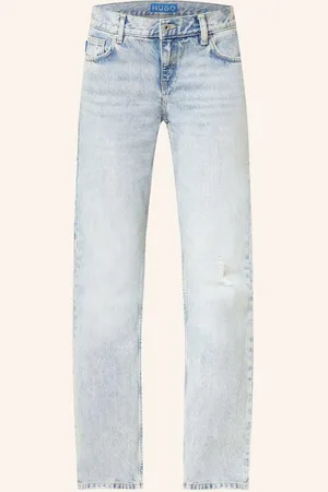 Hugo Blue Straight Jeans Getali blau