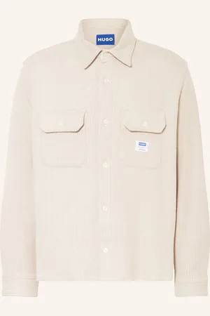 Hugo Blue Overshirt Ekynone weiss