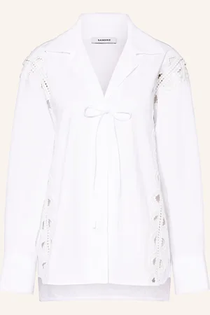 Sandro Bluse Mit Lochspitze