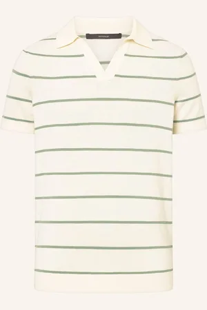 Windsor Strick-Poloshirt Cashmilo weiss
