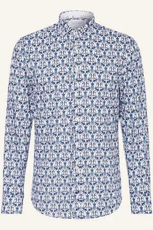 Colours & Sons Hemd Regular Fit blau