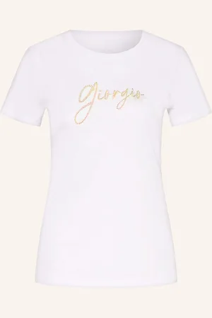 Armani Exchange T-Shirt Mit Schmucksteinen