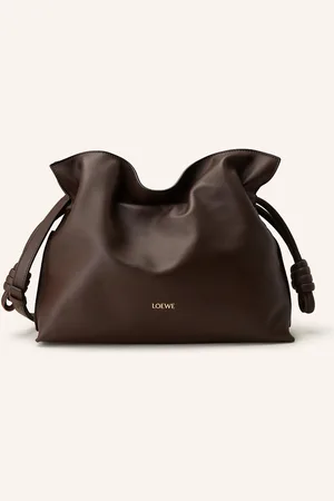 Loewe Clutch Flamenco Mini braun