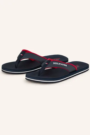 Tommy Hilfiger Zehentrenner blau