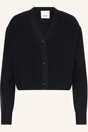 Allude Strickjacke Mit Cashmere blau