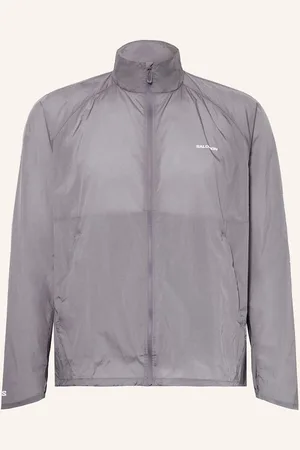 Salomon Laufjacke Shakeout Fly blau