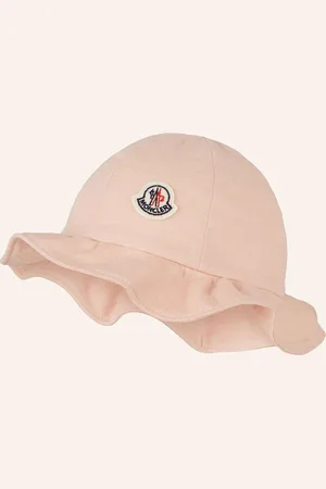 Moncler Hut Aus Musselin rosa