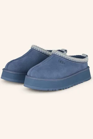UGG Plateau-Pantoletten Tazz blau