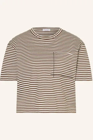 Brunello Cucinelli T-Shirt weiss