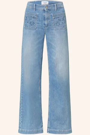 Cambio Flared Jeans Ada blau