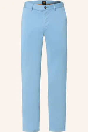 HUGO BOSS Chino Chino Slim Fit blau