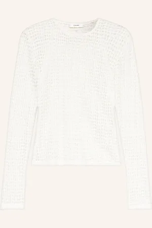 Frame Longsleeve The Popcorn Top Aus Mesh