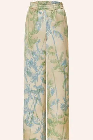 Max&Co. Marlenehose Aus Satin beige