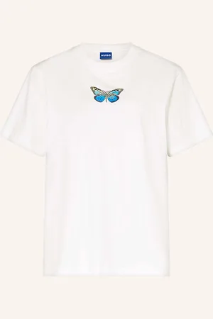 Hugo Blue T-Shirt Vintage weiss