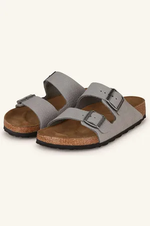 Birkenstock Pantoletten Arizona grau