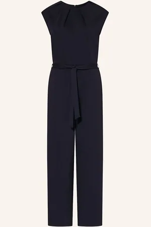 QS by s.Oliver Jersey-Jumpsuit blau