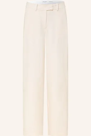 Marc O’ Polo Marlenehose Mit Leinen weiss
