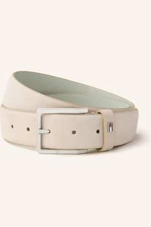 Tommy Hilfiger Ledergürtel Oliver beige