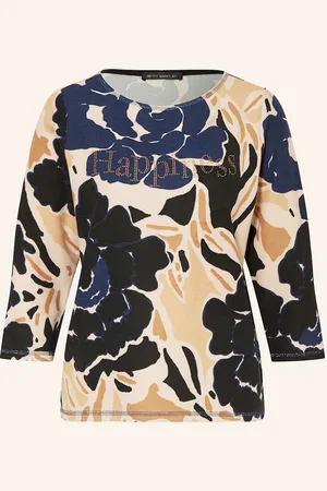Betty Barclay Shirt Mit 3/4-Arm Und Schmucksteinen blau